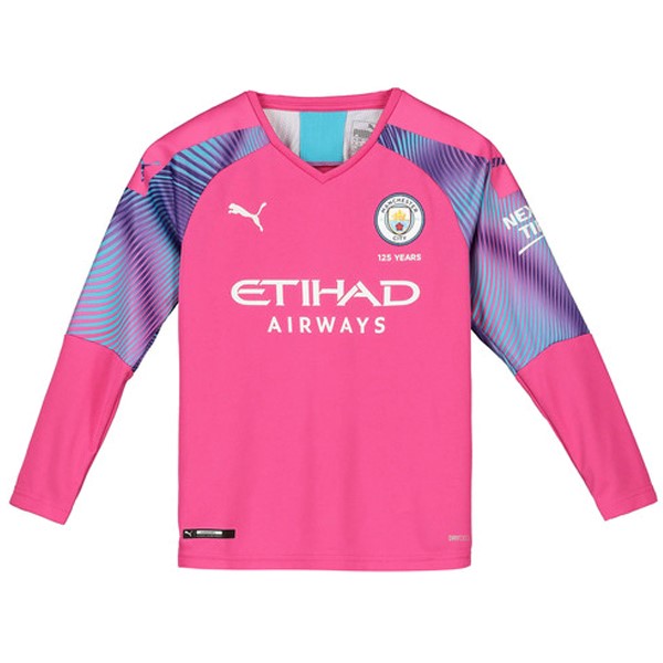 Maillot Football Manchester City ML Gardien 2019-20 Rosa